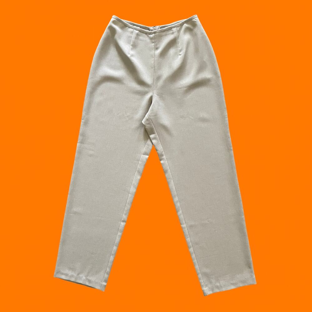 90's vintage high waisted minimalist trouser pants Size 9/10 eye candy